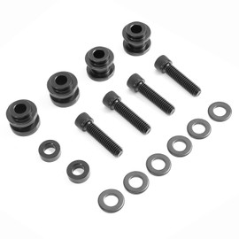 kekykm Holdfast Detachable 4 Point Docking Hardware Kit For Harley 2018-Up Softail Standard Low Rider Street Bob Fat boy Fat Bob Super Glide FLDE FLHC FLHCS FLSB FLSL FXBB FXFB FXFBS FXLR Matt Black