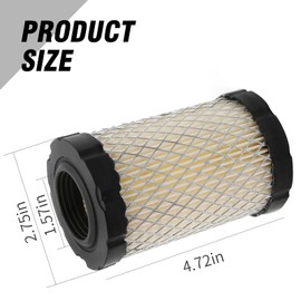 SYOWADA Miu14395 Air Filter Replacement For John L105 L107 L108 Z225 Z235 Z255 X110 X120 X140 Tractor, MIU13038 GY21435 MIU13963 591334 796031 Air Filter