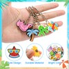 XHAOYEAHX 30PCS Random Different Summer Keychains,Mixed Non-Repeat Cute Key Chain