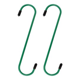 YGDMD 2PCS Brake Caliper Hangers,Durable Brake Caliper Hooks with Rubber Caps for Brakes Pad Replacement,Universal Automotive Tools Brakes Calipers Compression Tool for Most Car (Green, 2PCS)