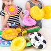 Inflatable Drink Holder 3 Pack Lemon Drink Pool Floats Cup