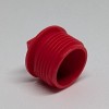 Caplugs P-68H RED HDPE Plastic Threaded Plug for 3/4 inch