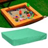 Square Swimming Pool Cover Children Sandbox Waterproof Cover for Garden
