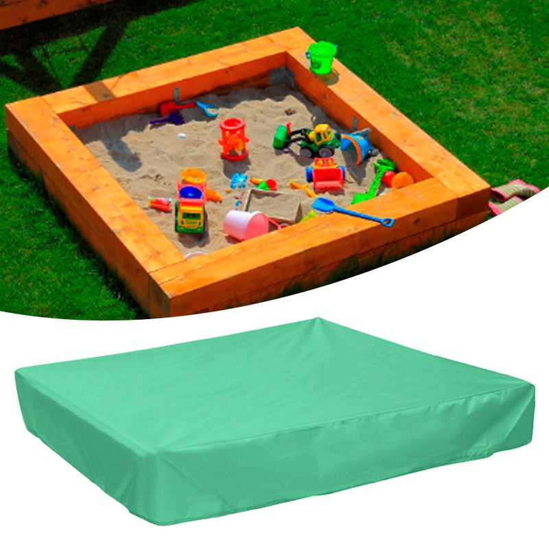 Square Swimming Pool Cover Children Sandbox Waterproof Cover for Garden