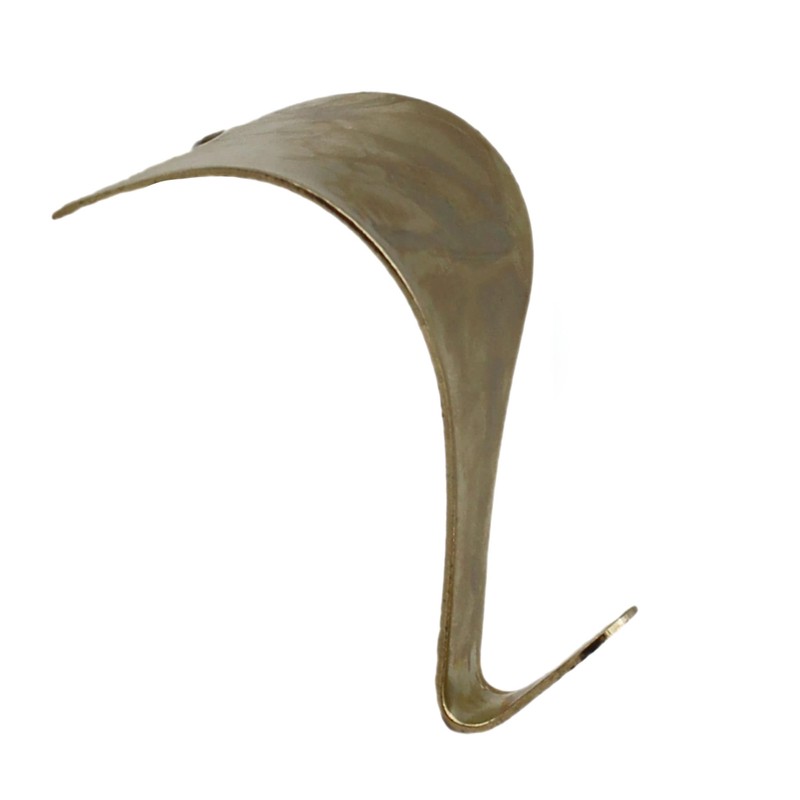 EAI Moulding Hook Dado Picture Rail - Brass Plated -