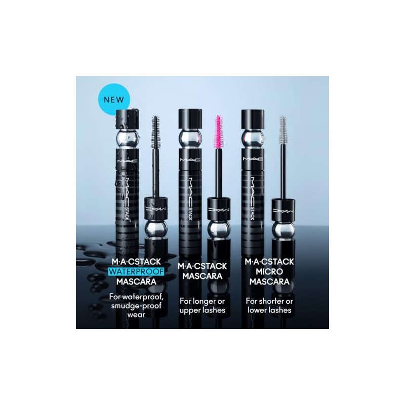 MAC Stack Superstack Mega Brush Waterproof Mascara - Black Stack