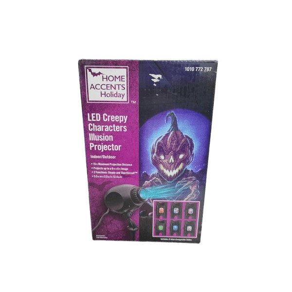 Home Accents Holiday LED Creepy Characters Illusion Projector