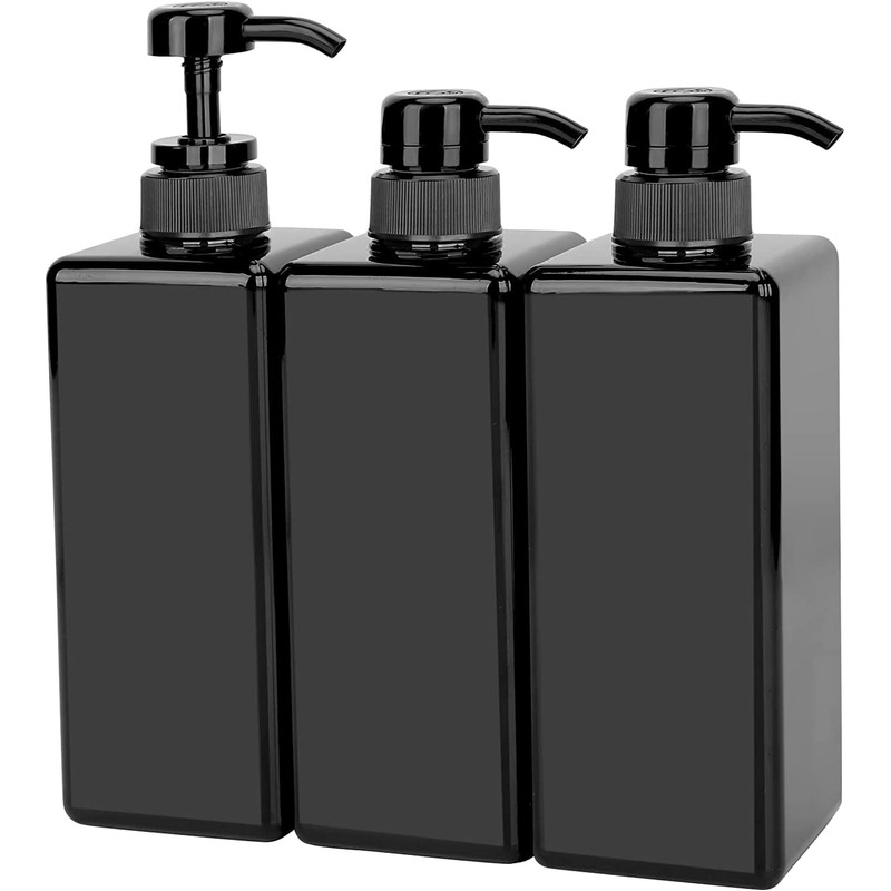 Amorettise 12 Pack Shampoo and Conditioner Dispenser Bottles, 8 Pack
