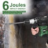 Prostormer 1-1/4" SDS-Plus Rotary Hammer, 13 Amp Powerful Motor, 4