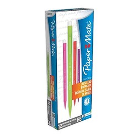 FINCHLEY PaperMate Non-Stop Automatic Pencils 0.7 HB Neon (Pack of 12) 1906125 PEN