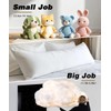 Jecqbor Polyfill Stuffing for Stuffed Animals, 7.05oz/200g Soft Fiber Fill