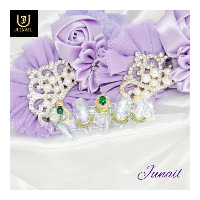 ⭐Cheongdam Intersection Handmade Nail Tips - Short Almond / ⭐청담사거리