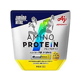 Amino Vital Amino Protein, Lemon Flavor, 30 Pouches (Set of 2)