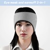Sleep Mask Eye Mask with Adjustable Headband for Men and