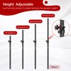 NiuNyuNeu Set of 2 Speaker Poles for Subwoofer 34"-52" Height