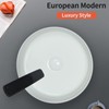 Davivy 14'' Round Vessel Sink with Pop Up Drain,Bathroom Vessel