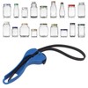 Jar Opener, Jar Lid and Bottle Opener Tool, Multifunctional Bottle