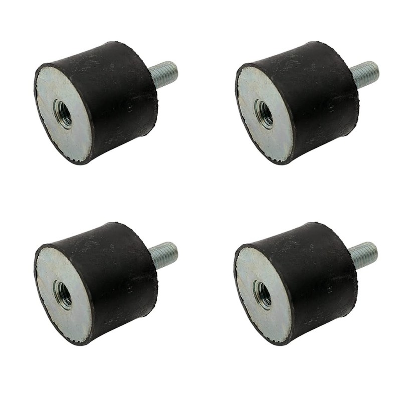 Rubbergiant Rubber mounts M8-30mm x 15mm Anti vibration rubber mount