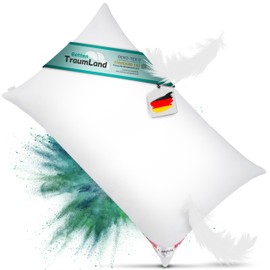 Bach's Betten Welt Down Pillow 5 Star Hotel Cushion 40 x 80 cm Canada Class 1