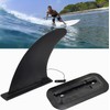 FGen 9 inch Surfboard Fins, Removable Universal Surfboard Board Fin,
