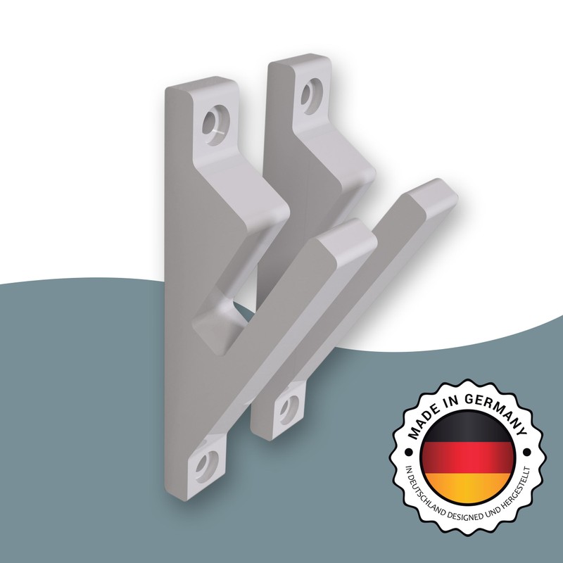 Wall Mount for Skateboard, Longboard - Sturdy Design Including Mounting
