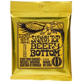 Ernie Ball Skinny Top Beefy Bottom Slinky Nickel Wound Electric Guitar Strings - 10-54 Gauge