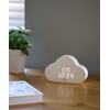 BRUNO Cloud Clock Digital Clock LED Table Clock Date Temperature