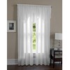 Today's Curtain Emelia Original Voile Ascot 25", White, 40" W