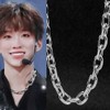 [ALICE ANDERSEN] Necklace, Men's, Thick Chain, Korean Silver Chain, Unisex,