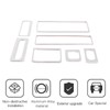 PIUGILH Console Dashboard Switch Button Trim Cover Kit Compatible with