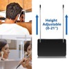 HIEEY 3 Way Mirror for Hair Cutting with LED,360 Trifold