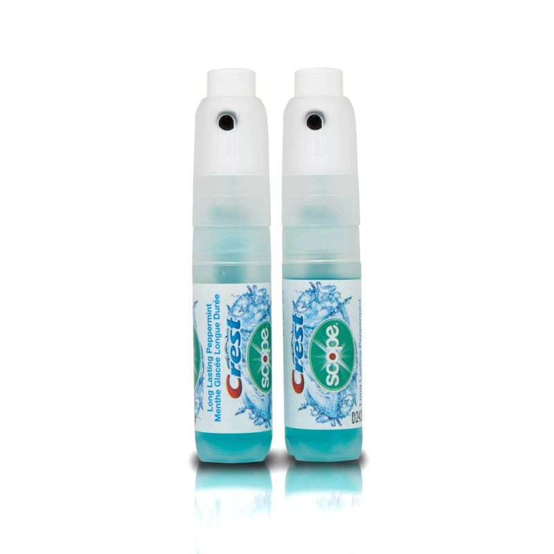 Crest Scope Mint Breath Mist Spray Pack of 12 Travel