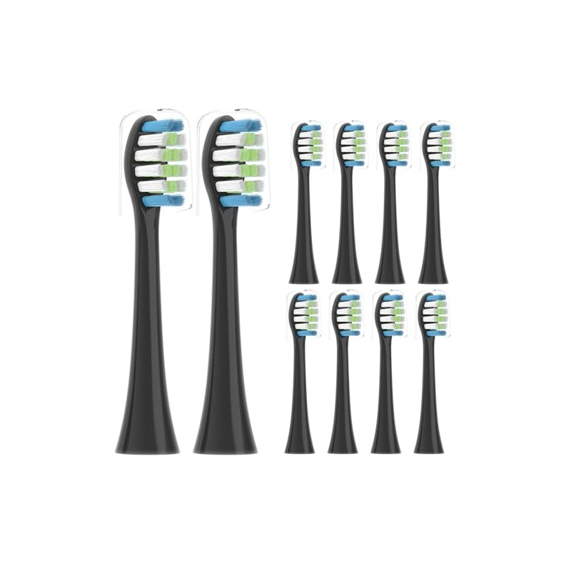 10 brush heads suitable for Tristan Auron replacement brush heads,