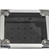 Nail Drill Bit Holder Case 25 Holes Transparent Flip Cover