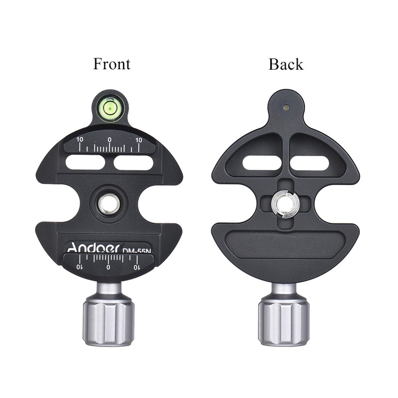Andoer DM-55N Professional Universal Disc Aluminum Alloy Quick Release Clamp