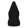 Esponja Negra Adara Paris Blending Sponge Aplicadora Maquillaje