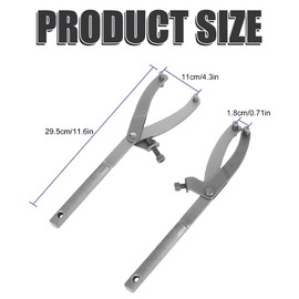 Bukezudang Holding Tool Clutch, Holding Tool Tool, Clutch Pole Wheel Variomatic Locking Tool, Clutch Key Tool for Clutch Pulley Motorcycle Repair