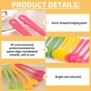 YIHAOH Pack of 24 egg spoons, colourful yoghurt spoons, small