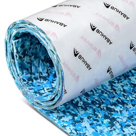 Abahub EVA Foam Boat Decking 96''x23'' Non-Slip Surfboard Traction Pad Grip Mat Self-Adhesive Trimmable Flooring Sheet for Boats SUP Board Kayak Surfing Camouflage Blue