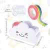 White Tape Desk Dispenser Cute Tape Dispenser Cloud Tape Cutter