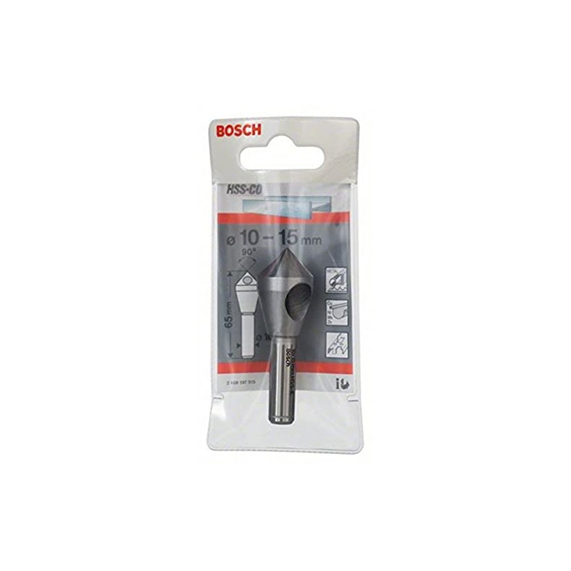 Bosch 2608597513 Slanting Countersink HSS-E 10.15x65, 10.15 x 65 mm