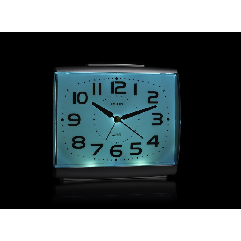 KG Homewares Large Numbers Dial With Silent Sweep Light Snooze