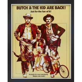 Butch Cassidy and the Sundance Kid framed Reproduction Poster Reel Display