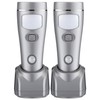 Enhon 2 Pack Rechargeable 4-in-1 LED Emergency Lights, Plug-in Flashlights