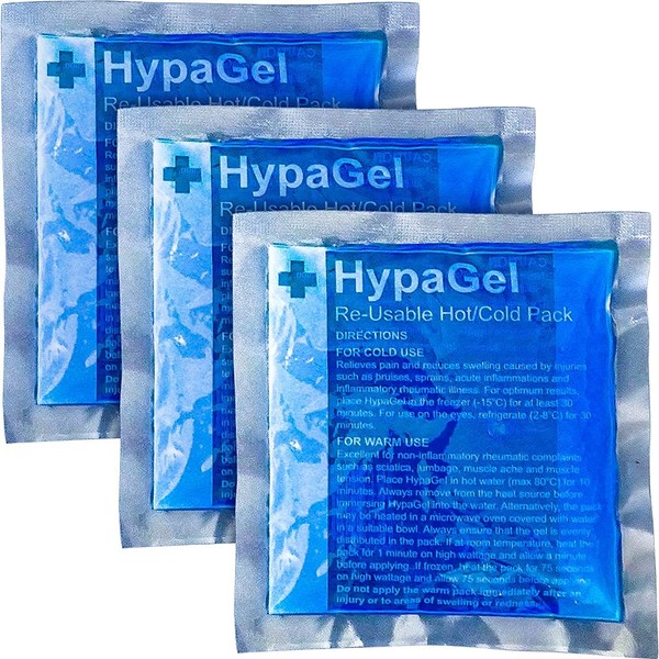 Safety First Aid Group HypaGel Hot/Cold Pack Compact, Pack of