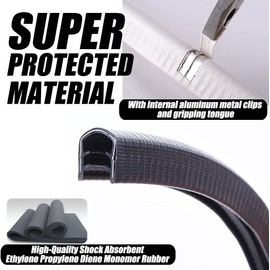 Namvo 2 Pair Skateboard Deck Nose Guards and Tail Guards, Longboard Edge Protector Durable Shock Absorbing Rubber Cover