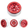 4pcs 1.9" 10 Hole Fashion Alloy Beadlock Wheel Hubs for