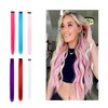 Clip-In Hair Extension Highlights Streaks x 2 (assorted colours)
