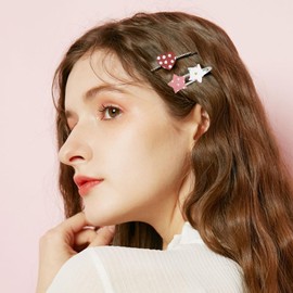 5Pcs Faux Leather Sheets, 7.9x13.0 Inch Faux Leather Sheets for Crafts with Cute Printing, Multiple Styles & Colorful for DIY, Earrings Making, Sewing, Clips Decoration Fabric