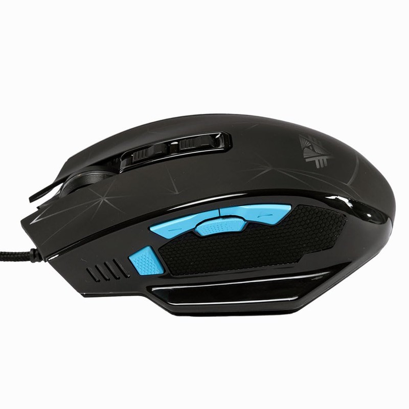 VORIC Mouse Gamer Buddha Luz Led, con Pesas Removibles y